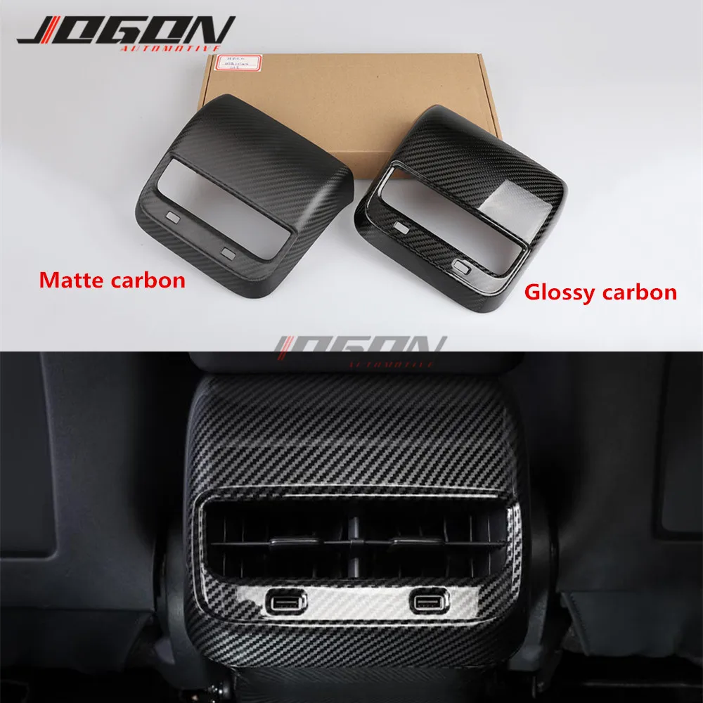 Real Carbon Fiber For Tesla Model 3 2017- 2020 Car Interior Armrest Rear Seat Air Condition AC Vent Outlet Cover Trim Molding
Real Carbon Fiber For Tesla Model 3 2017- 2020 Car Interior Armrest Rear Seat Air Condition AC Vent Outlet Cover Trim Molding