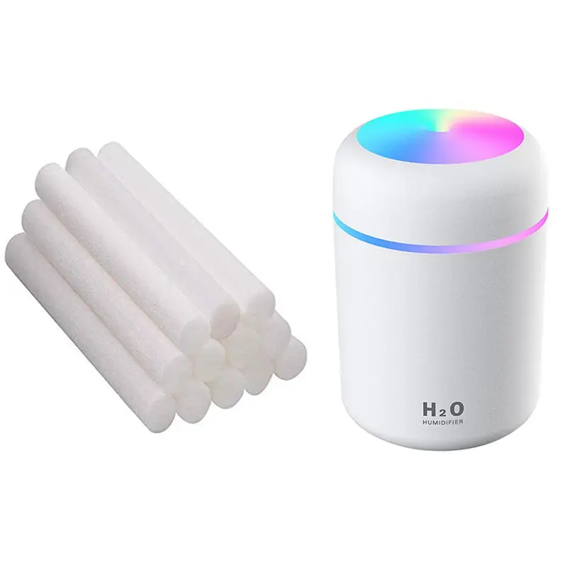 300ML USB Air Humidifer Aroma Essential Oil Diffuser With 30 Pcs Car Humidifier Sticks Cotton Filter Refill Sticks
300ML USB Air Humidifer Aroma Essential Oil Diffuser With 30 Pcs Car Humidifier Sticks Cotton Filter Refill Sticks