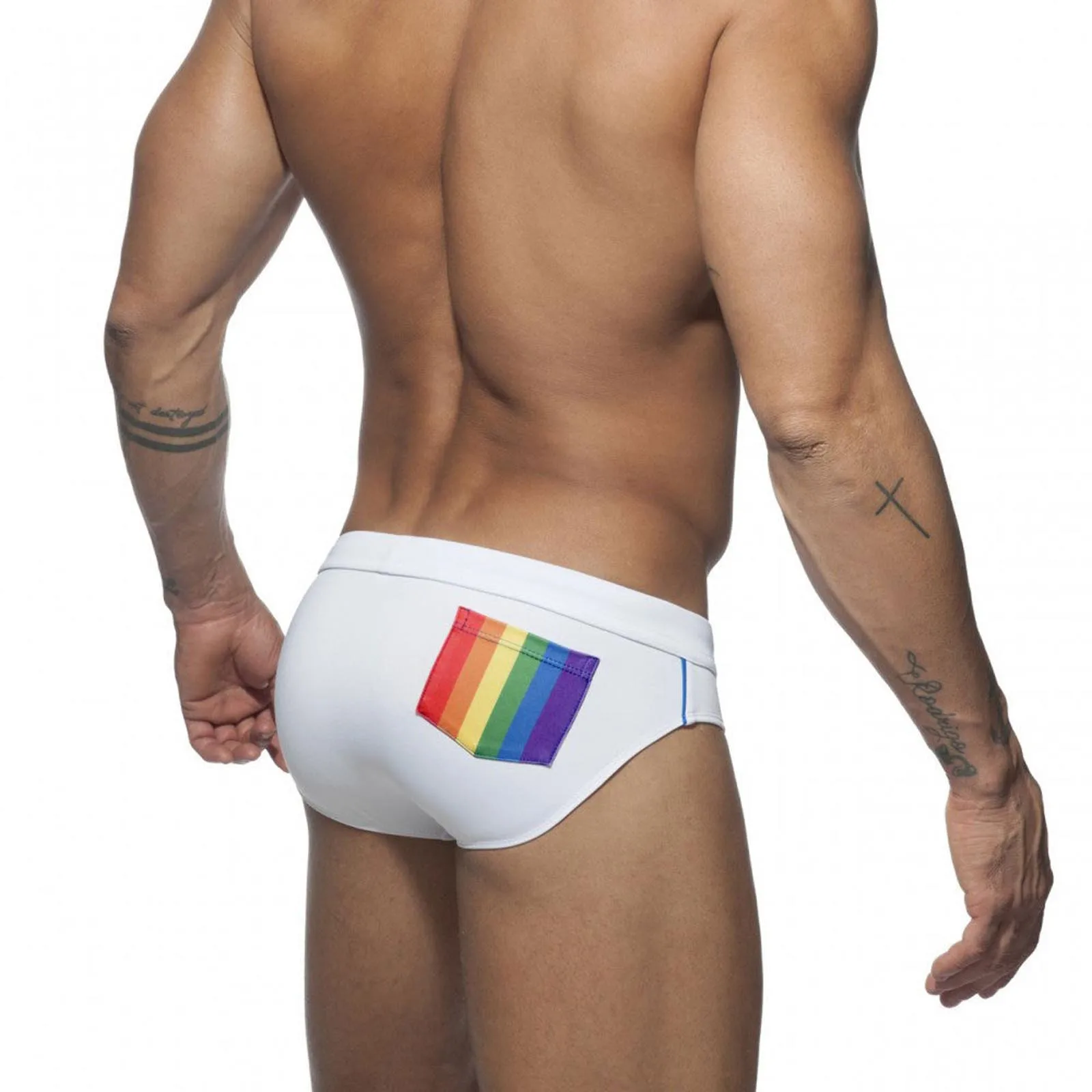 Rainbow Swimwear Men Swimming Trunks Sexy Men Swim Briefs Gay Swim Trunks Men Swim Briefs Beach Surfing Bikini Swimsuit Shorts
Rainbow Swimwear Men Swimming Trunks Sexy Men Swim Briefs Gay Swim Trunks Men Swim Briefs Beach Surfing Bikini Swimsuit Shorts