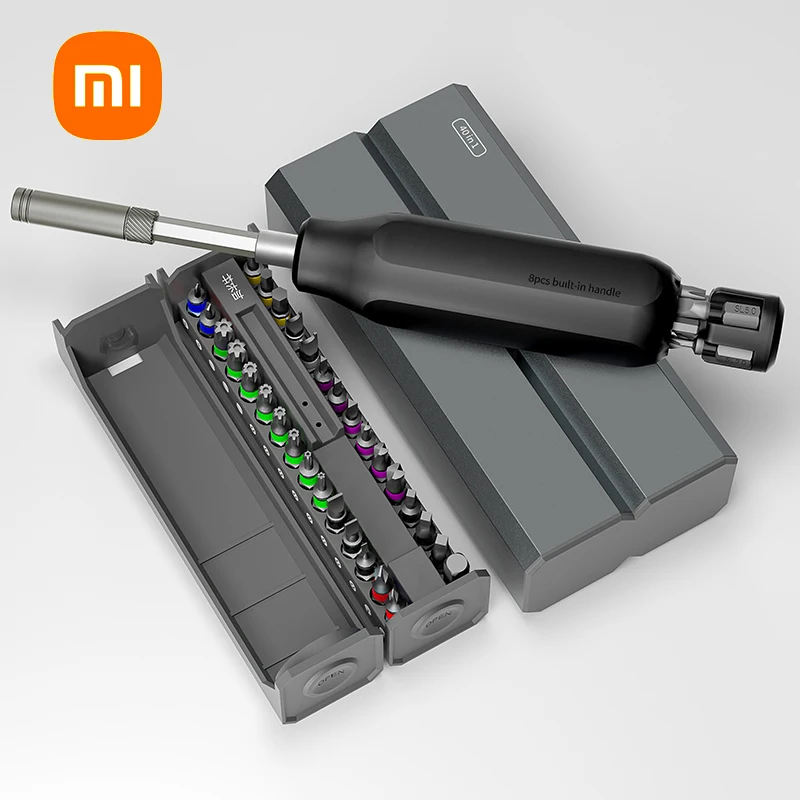 XIAOMI Multifunction Screwdriver Set 43 in 1 S2 Philips Slotted Precision Screw Driver Bit Mobile Notebook Maintenance HandTools
XIAOMI Multifunction Screwdriver Set 43 in 1 S2 Philips Slotted Precision Screw Driver Bit Mobile Notebook Maintenance HandTools