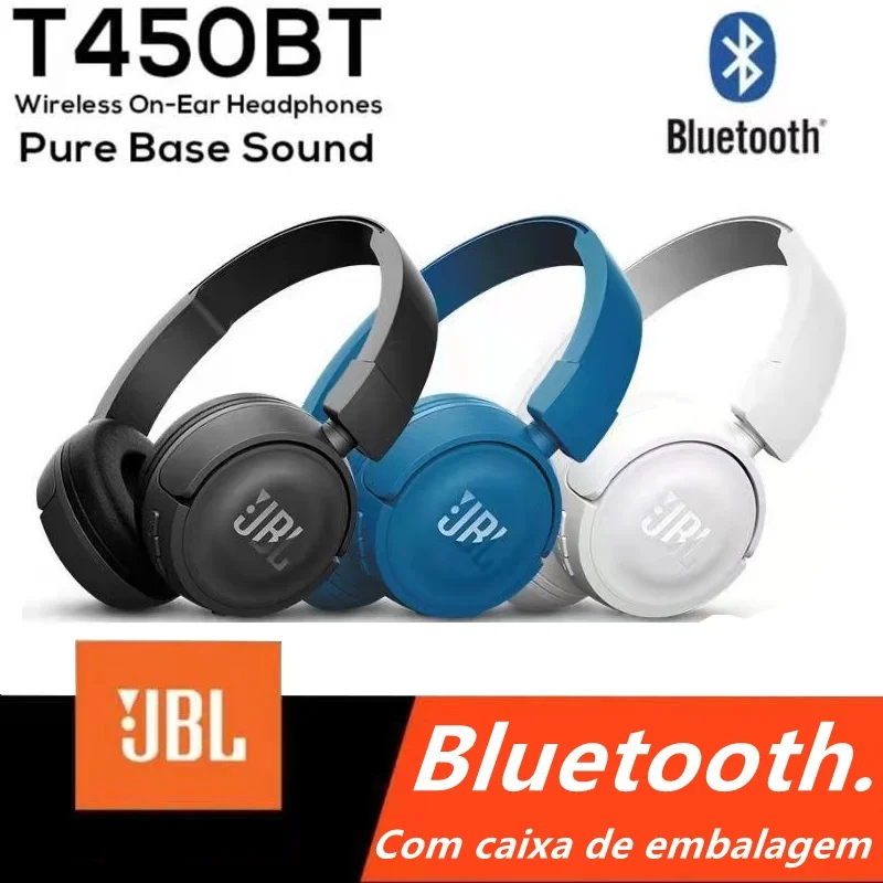 Original JBL 450BT Bluetooth Wireless Headphones Deep Bass Sound Noise Reduction Music Sports Gaming Headset Foldable With Mic
Original JBL 450BT Bluetooth Wireless Headphones Deep Bass Sound Noise Reduction Music Sports Gaming Headset Foldable With Mic