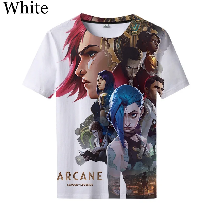 2022 Lol Arcanes Season 1 Anime Printing Tee T Shirt Fashion Men Women T Shirt Daily Clothing
2022 Lol Arcanes Season 1 Anime Printing Tee T Shirt Fashion Men Women T Shirt Daily Clothing