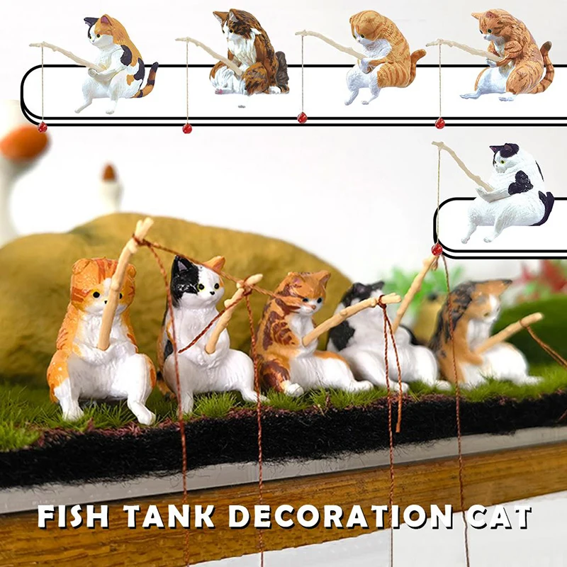 Cartoon,Kitten Fishing,Fun,Fishing Cat Ornament,Fish Tank Landscaping,Household Supply Fishing Cat Ornament
Cartoon,Kitten Fishing,Fun,Fishing Cat Ornament,Fish Tank Landscaping,Household Supply Fishing Cat Ornament