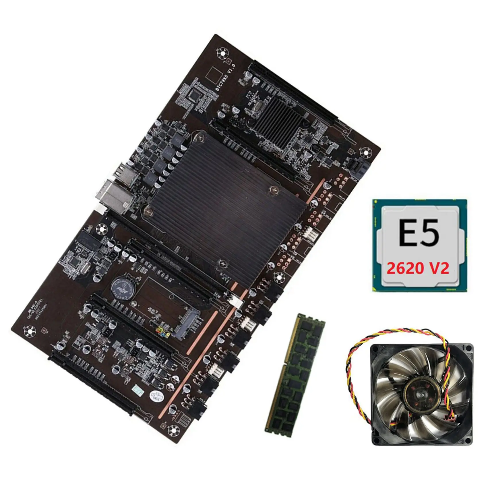 Материнская плата X79 H61 для майнинга BTC с ЦП E5 2620 V2 + RECC 4G DDR3 ОЗУ + вентилятор LGA 2011 поддержка 3060 3070 3080 графическая карта
Материнская плата X79 H61 для майнинга BTC с ЦП E5 2620 V2 + RECC 4G DDR3 ОЗУ + вентилятор LGA 2011 поддержка 3060 3070 3080 графическая карта