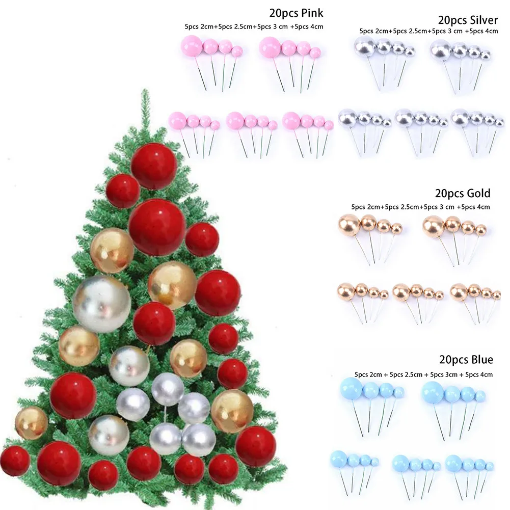 20pcs Mixed Size Cake Topper Ball Cake Birthday Party Baby Shower Creative DIY Cupcake Insert Wedding Christmas Tree Ball Decor
20pcs Mixed Size Cake Topper Ball Cake Birthday Party Baby Shower Creative DIY Cupcake Insert Wedding Christmas Tree Ball Decor
