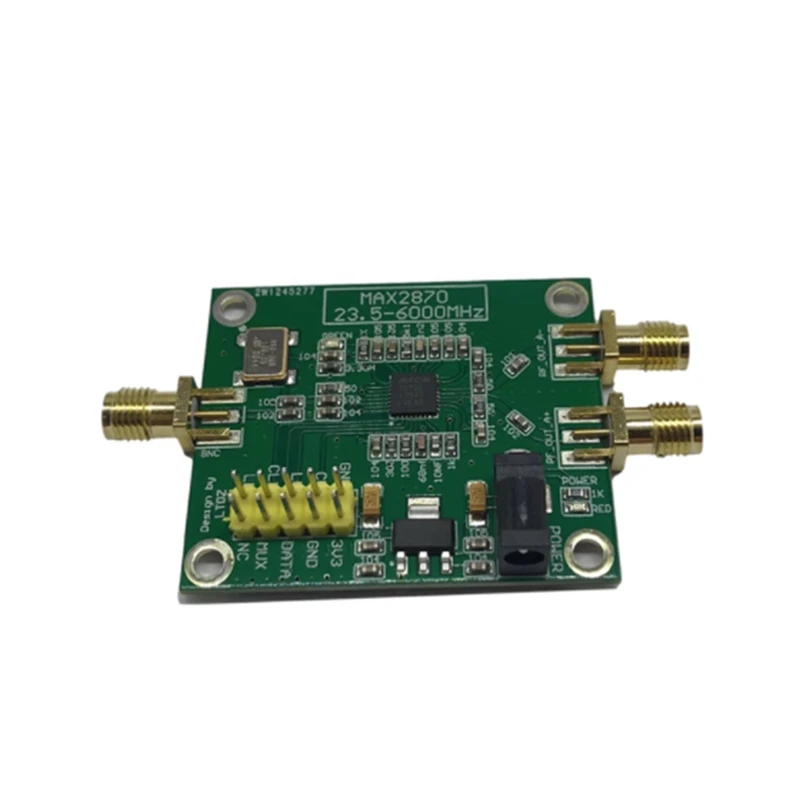 Модуль источника радиочастотного сигнала LTDZ MAX2870 23,5-6000 МГц, анализатор спектра источника сигнала
Модуль источника радиочастотного сигнала LTDZ MAX2870 23,5-6000 МГц, анализатор спектра источника сигнала