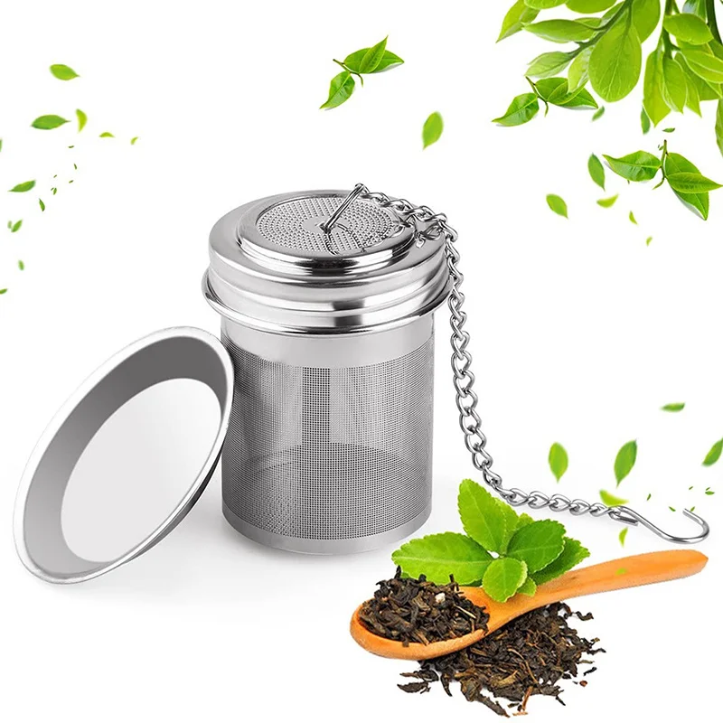 1PC Creative Stainless Steel Tea Infuser Strainer Leaf Spice Herbal Teapot Reusable Mesh Filter Home Kitchen Accessories
1PC Creative Stainless Steel Tea Infuser Strainer Leaf Spice Herbal Teapot Reusable Mesh Filter Home Kitchen Accessories