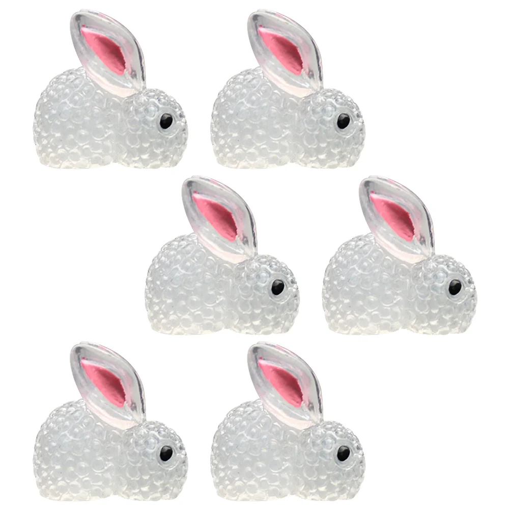 6 Pcs Desktop Rabbit Statues Interior Ornament Ornaments Rabbit Desktop Dashboard Decors Resin Bunny
6 Pcs Desktop Rabbit Statues Interior Ornament Ornaments Rabbit Desktop Dashboard Decors Resin Bunny