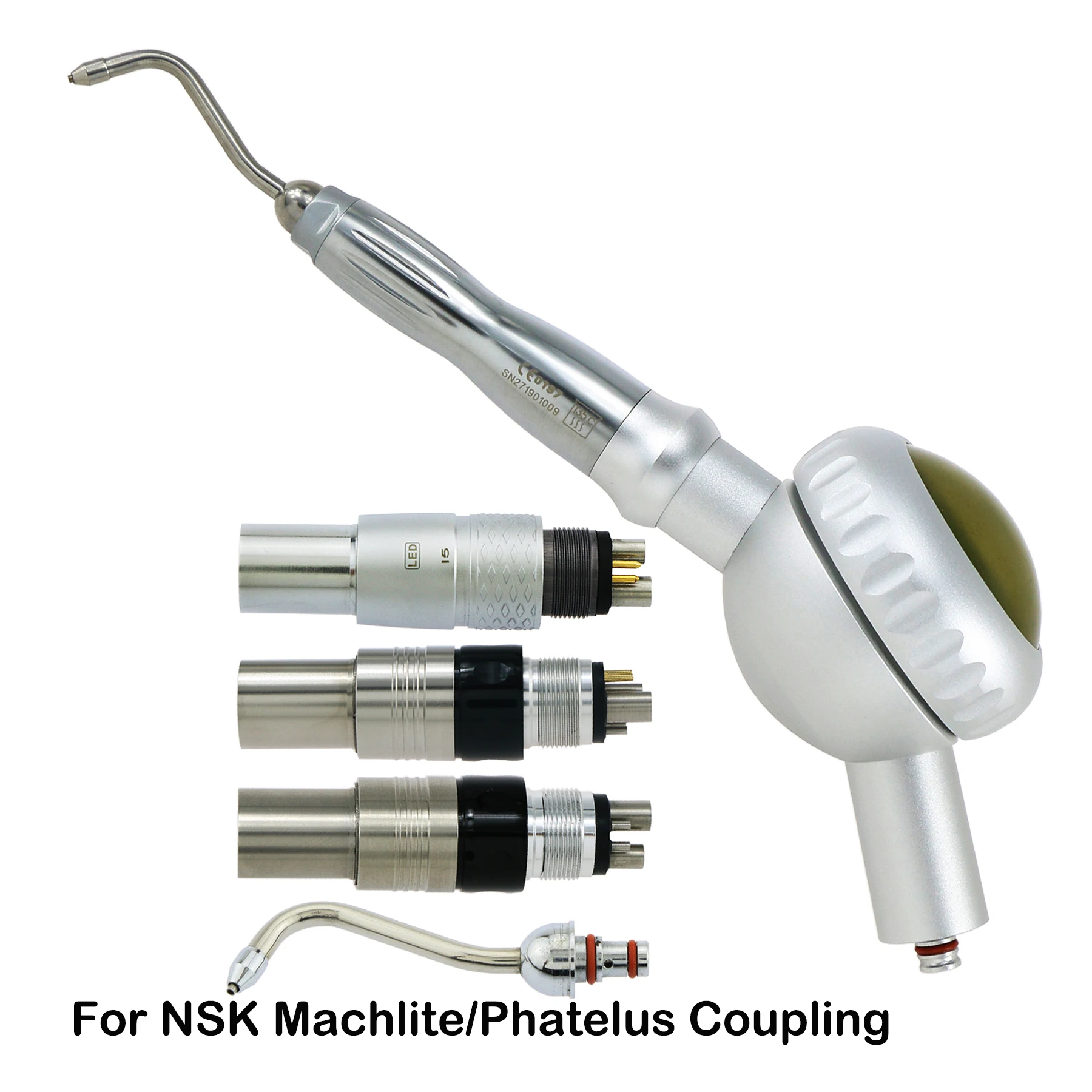 Dental Hygienist Prophy Mate Unit Air Flow Jet Teeth Polishing Polisher Fit NSK Machlite Phatelus Coupler Coupling
Dental Hygienist Prophy Mate Unit Air Flow Jet Teeth Polishing Polisher Fit NSK Machlite Phatelus Coupler Coupling