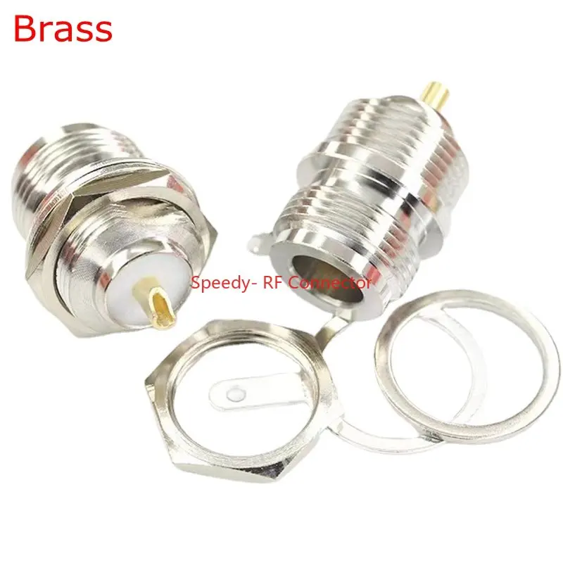 1Pcs N Type Female Jack Bulkhead Panel Mount Socket Connector L16 N Female Bulkhead Panel Solder Chassis Coax Brass Copper RF
1Pcs N Type Female Jack Bulkhead Panel Mount Socket Connector L16 N Female Bulkhead Panel Solder Chassis Coax Brass Copper RF