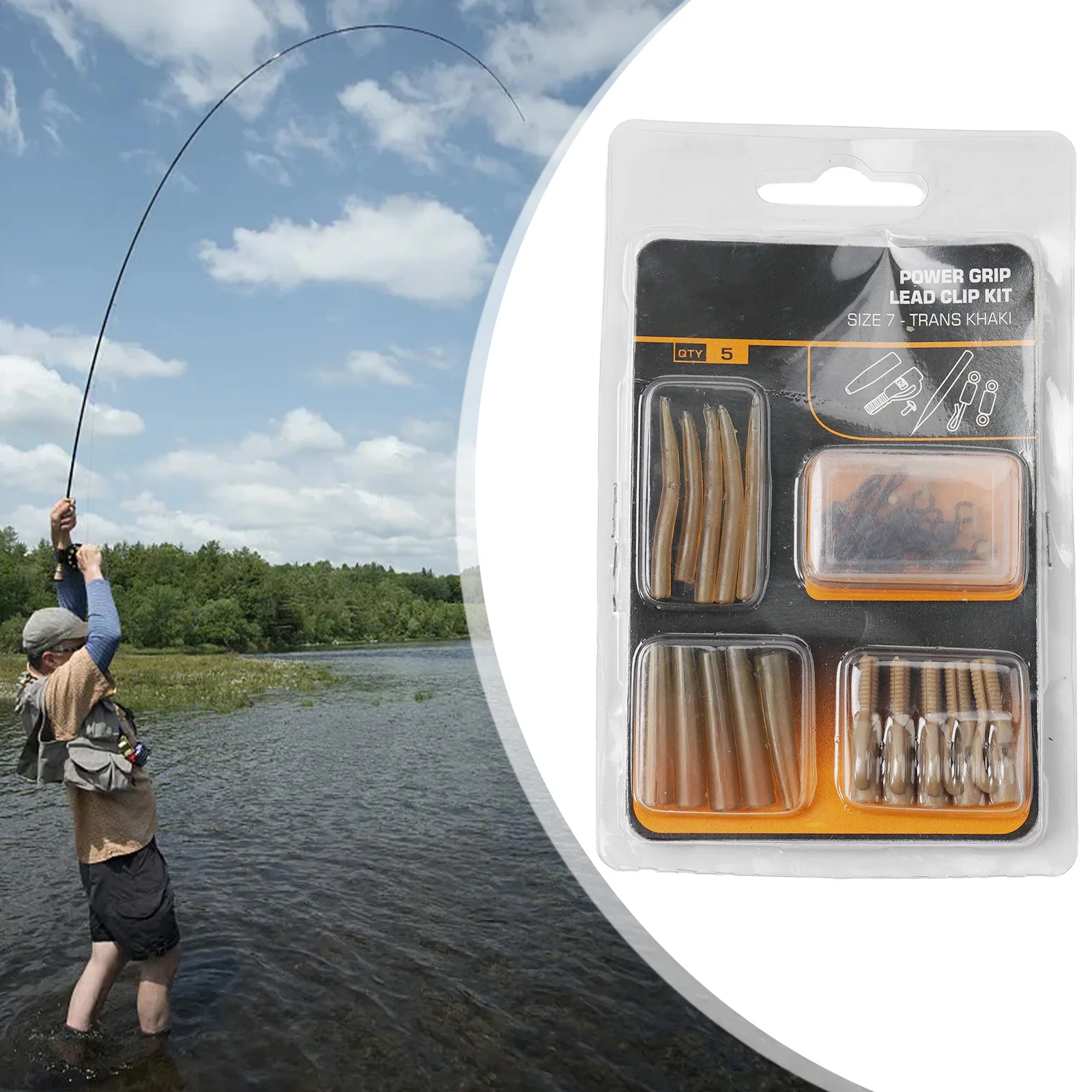 Fishing Accessories Lead Clips Carp Fishing Chod Rig Kits Plastic Soft Rubber Terminal Tackle 12.5*8*2 21g/set
Fishing Accessories Lead Clips Carp Fishing Chod Rig Kits Plastic Soft Rubber Terminal Tackle 12.5*8*2 21g/set