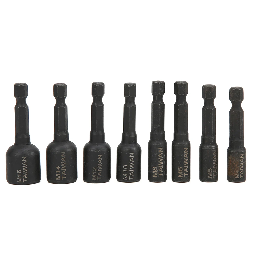 8Pcs Tap Socket High Hardness Alloy Steel 1/4 Hex Shank Air Screwdriver Accessories Tap Socket Tap Socket
8Pcs Tap Socket High Hardness Alloy Steel 1/4 Hex Shank Air Screwdriver Accessories Tap Socket Tap Socket