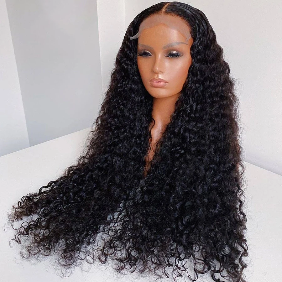 180 Density Long Kinky Curly Black Synthetic Lace Front Wig For Women Babyhair Daily Cosplay Glueless Wig
180 Density Long Kinky Curly Black Synthetic Lace Front Wig For Women Babyhair Daily Cosplay Glueless Wig