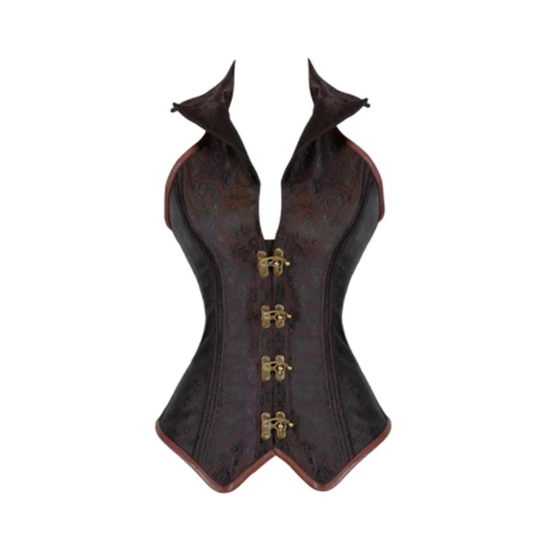 Sexy Leather Shirt Corset Locking Closure Steampunk Women Waist Bustier Crop Top ,Fashion Lady Orchid Sleeveless Strap Clubwear
Sexy Leather Shirt Corset Locking Closure Steampunk Women Waist Bustier Crop Top ,Fashion Lady Orchid Sleeveless Strap Clubwear