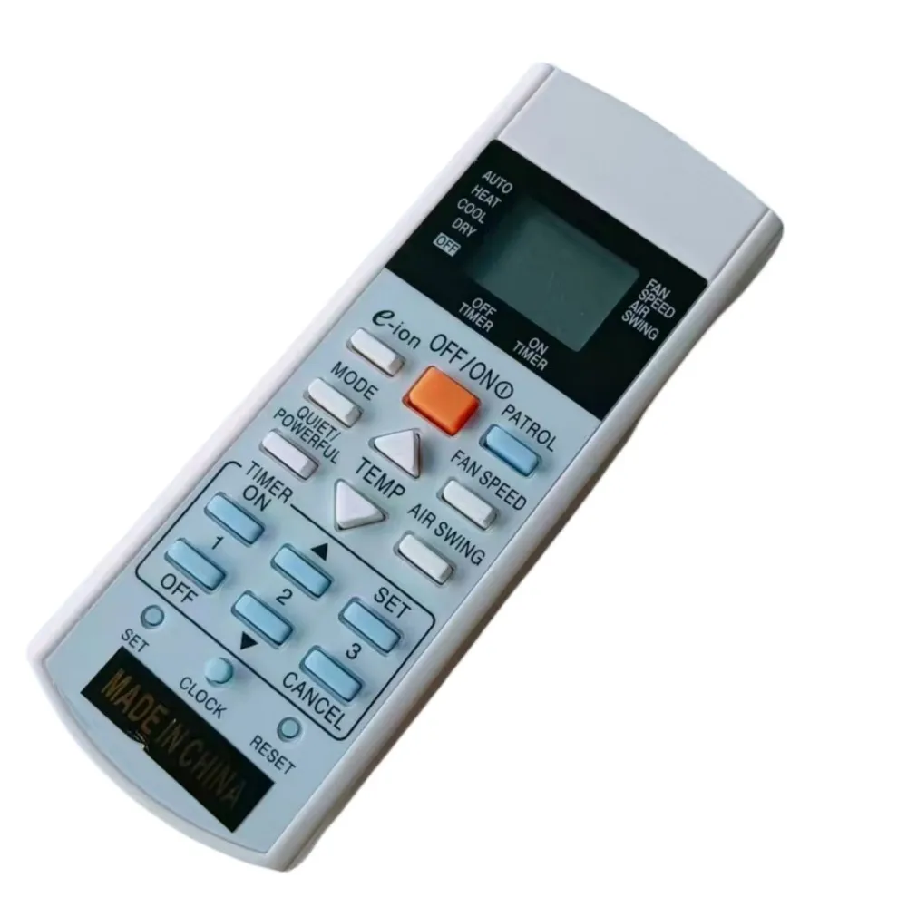 New best-selling air conditioner remote control fit for Panasonic CWA75C3008 CS-E21GKDS CS-E28GKE CS-E18GKDW Air conditioner
New best-selling air conditioner remote control fit for Panasonic CWA75C3008 CS-E21GKDS CS-E28GKE CS-E18GKDW Air conditioner