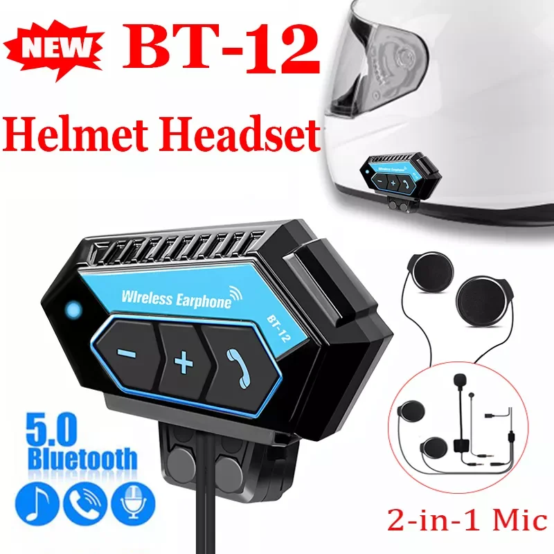NEW2023 BT5.0 Motorcycle Helmet Headset Wireless Hands-free call Kit Stereo Anti-interference Earphone Waterproof Music Player S
NEW2023 BT5.0 Motorcycle Helmet Headset Wireless Hands-free call Kit Stereo Anti-interference Earphone Waterproof Music Player S