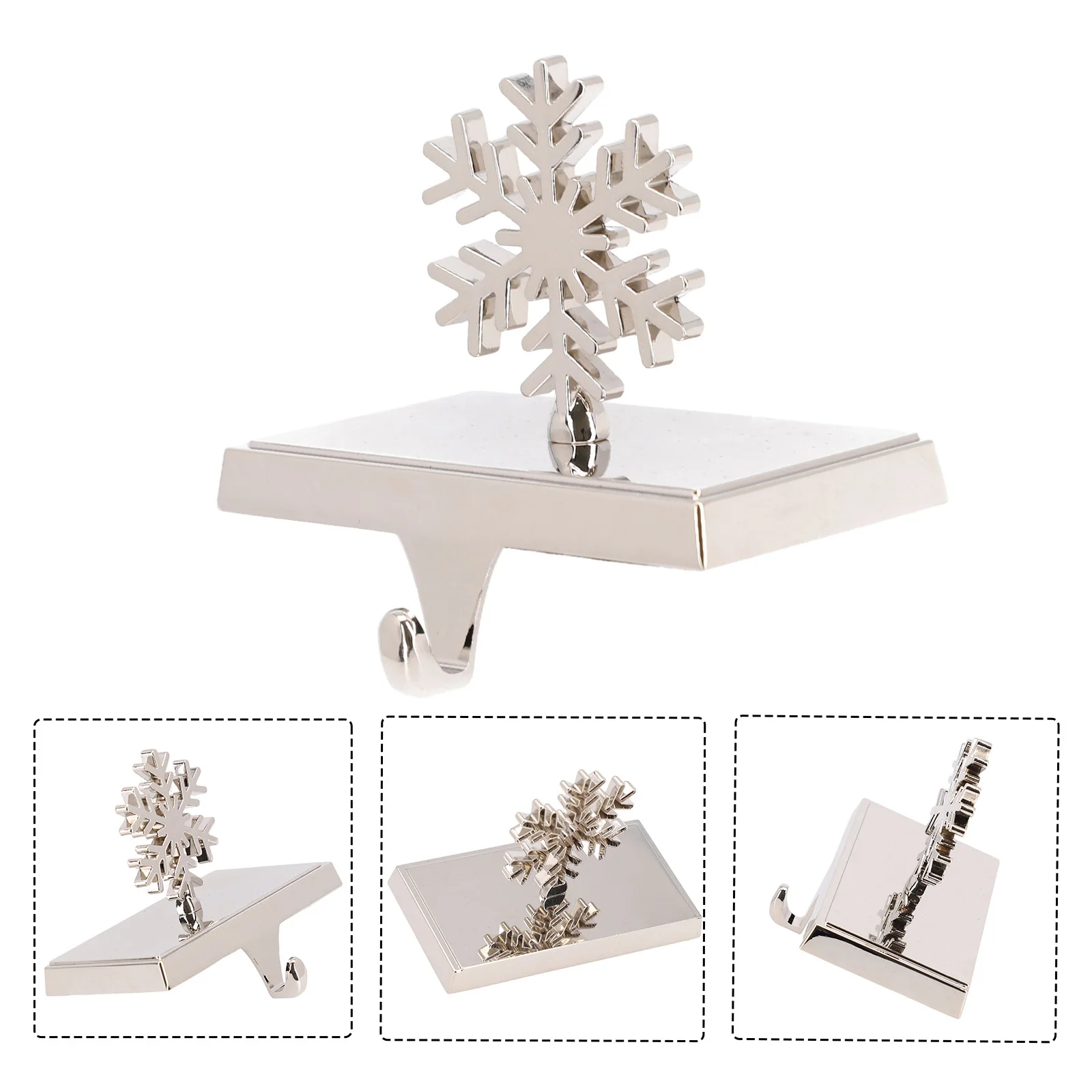 Christmas Stocking Holders Non-Slip Metal Hooks Fireplace Mantle Stocking Hanger For Christmas Party Decorations Deer Snowflake
Christmas Stocking Holders Non-Slip Metal Hooks Fireplace Mantle Stocking Hanger For Christmas Party Decorations Deer Snowflake