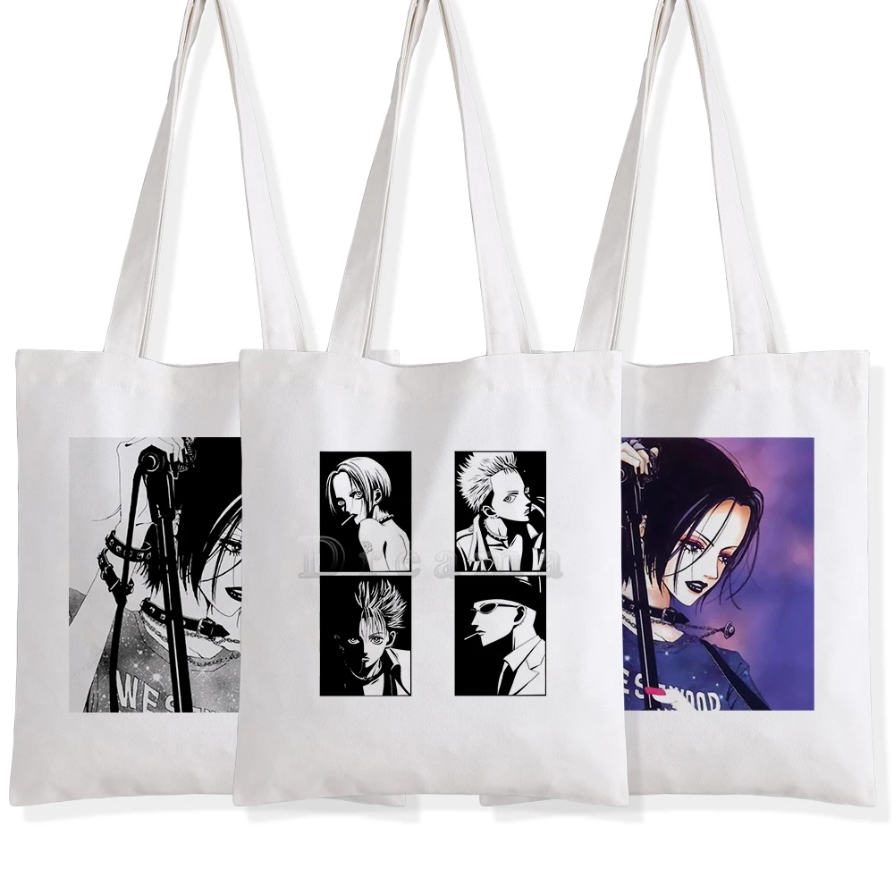 Nana Anime Japanese Harajuku Style Manga Ren Honjo Handbags Shoulder Bags Casual Shopping Girls Handbag Women Elegant Canvas Bag
Nana Anime Japanese Harajuku Style Manga Ren Honjo Handbags Shoulder Bags Casual Shopping Girls Handbag Women Elegant Canvas Bag