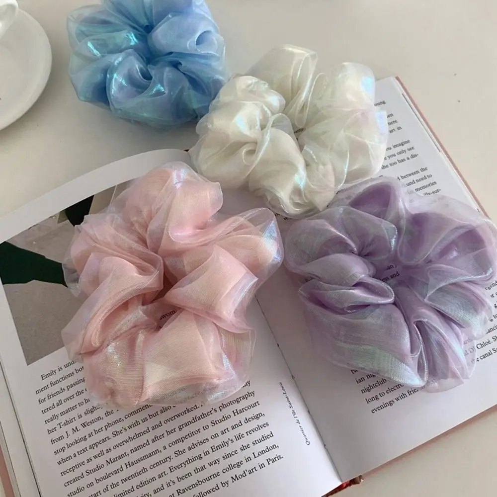 Mesh Cloth Scrunchies Large Intestine Hair Ring Women Hair Accessories Hair Tie Mermaid Hair Rope Korean Style Headwear
Mesh Cloth Scrunchies Large Intestine Hair Ring Women Hair Accessories Hair Tie Mermaid Hair Rope Korean Style Headwear
