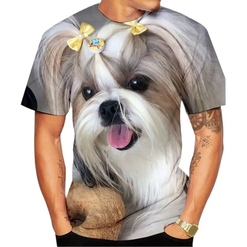 2022 Summer Tshirts Men Women Fashion Unisex Funny 3d Printed Pet Dog Short Sleeved Animal Shirt Cute Pets T-shirt Men 6xl
2022 Summer Tshirts Men Women Fashion Unisex Funny 3d Printed Pet Dog Short Sleeved Animal Shirt Cute Pets T-shirt Men 6xl