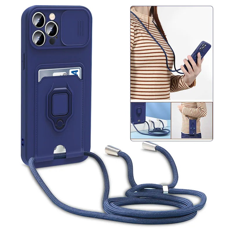 Mobile Phone Case For iPhone 14 11 12 13 pro Max Multifunctional Push Window Pluggable Card Lanyard Apple Xr Protective Sleeve 
Mobile Phone Case For iPhone 14 11 12 13 pro Max Multifunctional Push Window Pluggable Card Lanyard Apple Xr Protective Sleeve