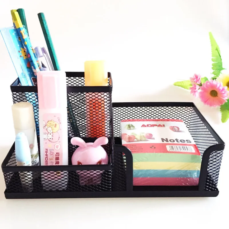 Desk Stationery Organizer Creative Metal Pen Holder Pencil File Storage Rack Storage Box Office Accessories Desktop Ornament
Desk Stationery Organizer Creative Metal Pen Holder Pencil File Storage Rack Storage Box Office Accessories Desktop Ornament
