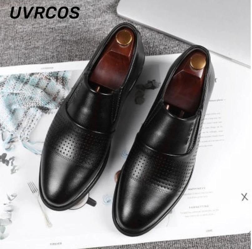 Men Leather Breathable Flat Business Formal Casual British New Arrivals Lace-up Heightening Men-shoes Fashion Shoes 2022
Men Leather Breathable Flat Business Formal Casual British New Arrivals Lace-up Heightening Men-shoes Fashion Shoes 2022