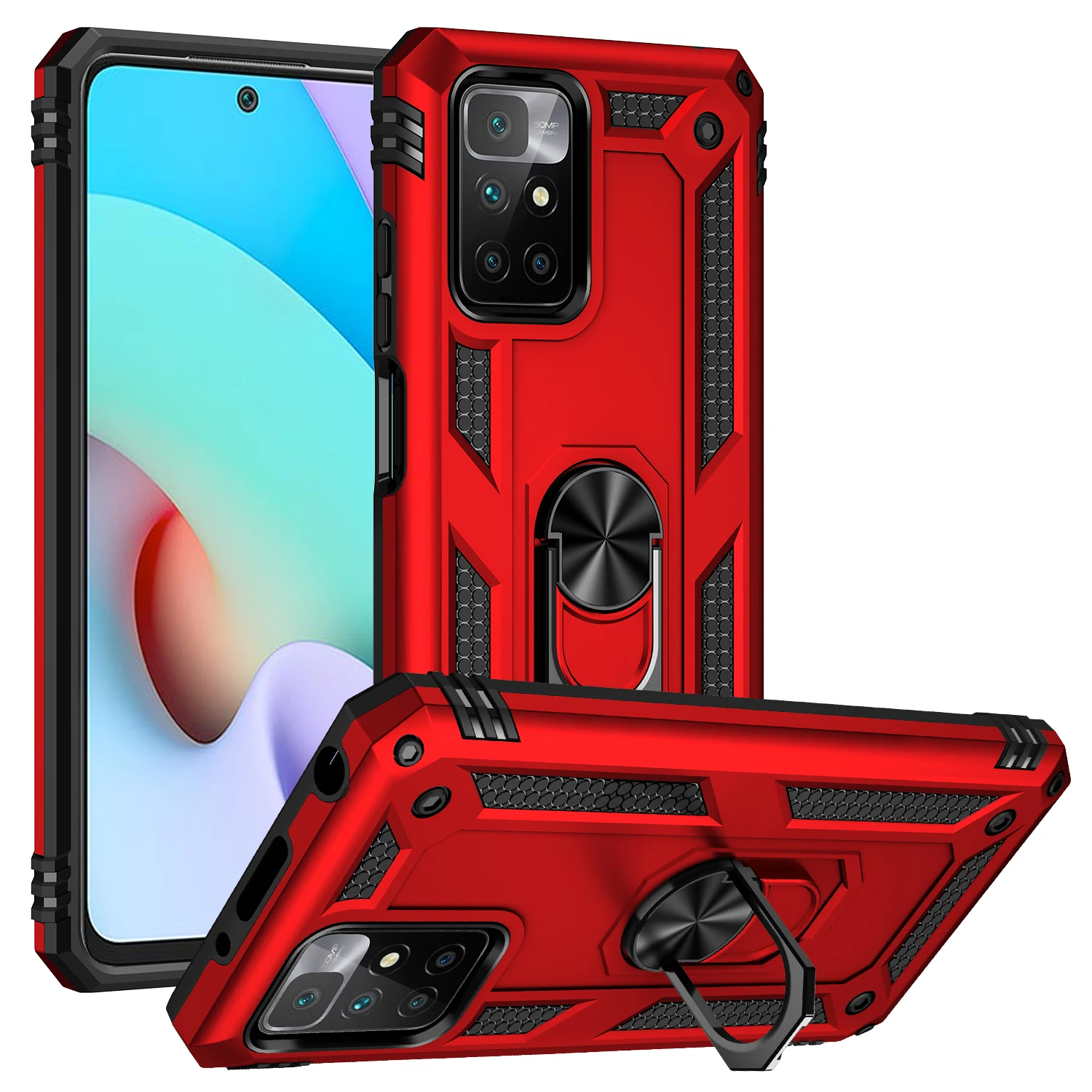 For Xiaomi Redmi NOTE 11T 11 10 POCO M4 PRO Prime 4G 5G Phone Case Fashion Armor Shockproof With Magnetic Ring Stand Cover
For Xiaomi Redmi NOTE 11T 11 10 POCO M4 PRO Prime 4G 5G Phone Case Fashion Armor Shockproof With Magnetic Ring Stand Cover