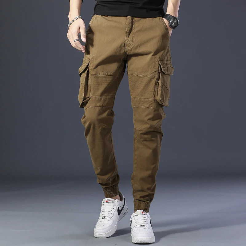 High Quality Cargo Pants Men's Multi-Pocket Casual Overalls Washed Cotton Micro Stretch Men Fashion Tactical Pants Man Trousers
High Quality Cargo Pants Men's Multi-Pocket Casual Overalls Washed Cotton Micro Stretch Men Fashion Tactical Pants Man Trousers