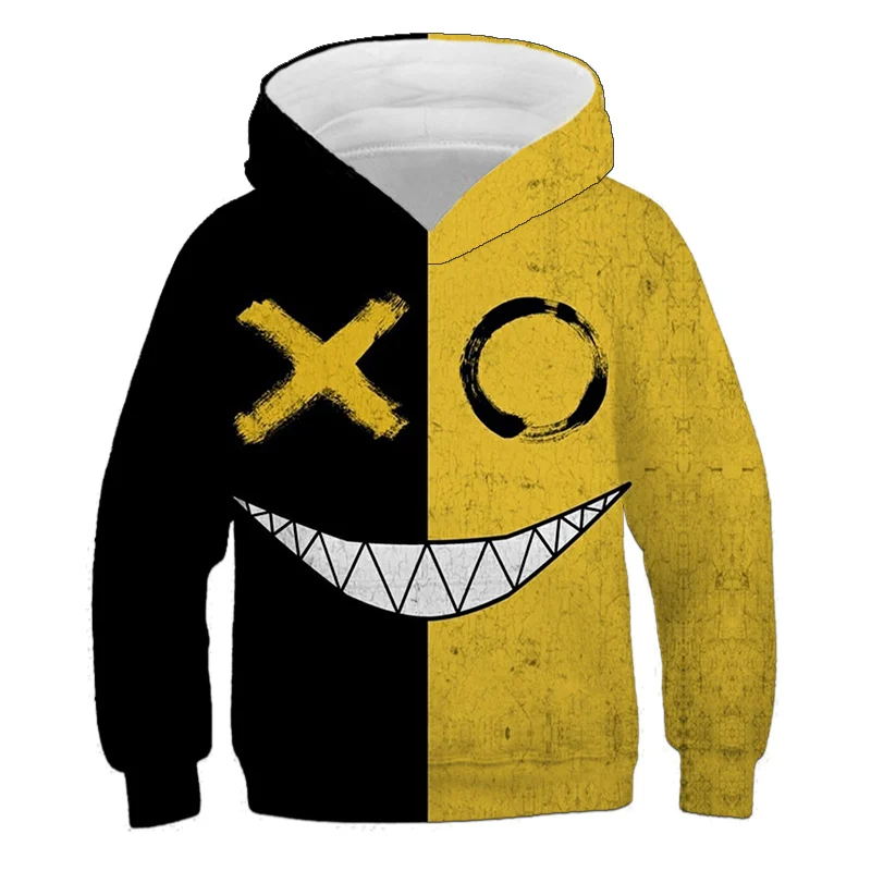 2022 Spring Autumn Children's Clothing XO Graphic Cartoon Long Sleeve Hoodie Children's Sweater Boys Sports Pullover
2022 Spring Autumn Children's Clothing XO Graphic Cartoon Long Sleeve Hoodie Children's Sweater Boys Sports Pullover
