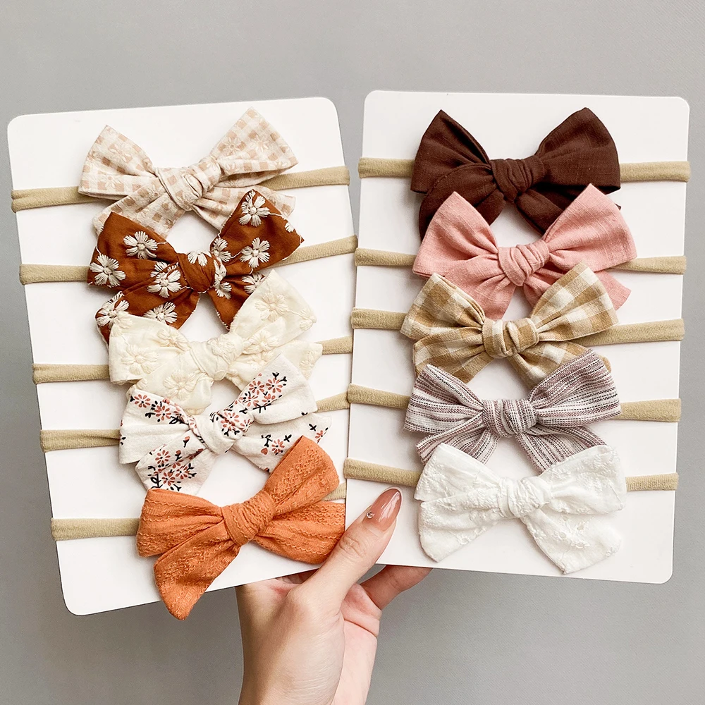 5Pcs/set Print Bows Baby Headbands for Children Elastic Baby Girls Turban Kids Hair Bands Headwrap Newborn Hair Accessories
5Pcs/set Print Bows Baby Headbands for Children Elastic Baby Girls Turban Kids Hair Bands Headwrap Newborn Hair Accessories