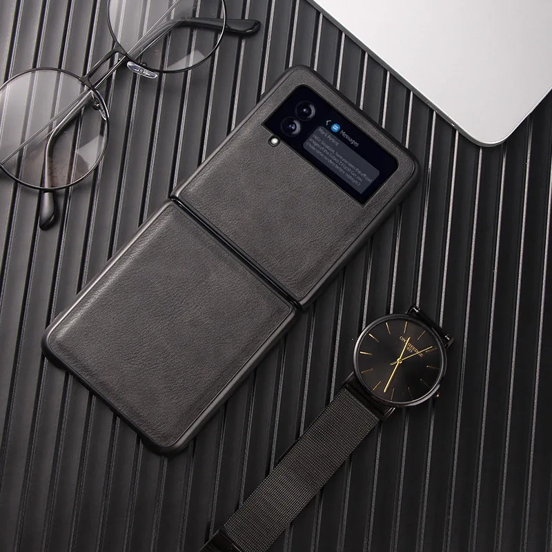 Luxury Genuine Leather Case for Samsung Z Flip4 Case Business Cover for Z Flip 3 4 Shockproof Shell for Galaxy Z Flip3 Case
Luxury Genuine Leather Case for Samsung Z Flip4 Case Business Cover for Z Flip 3 4 Shockproof Shell for Galaxy Z Flip3 Case