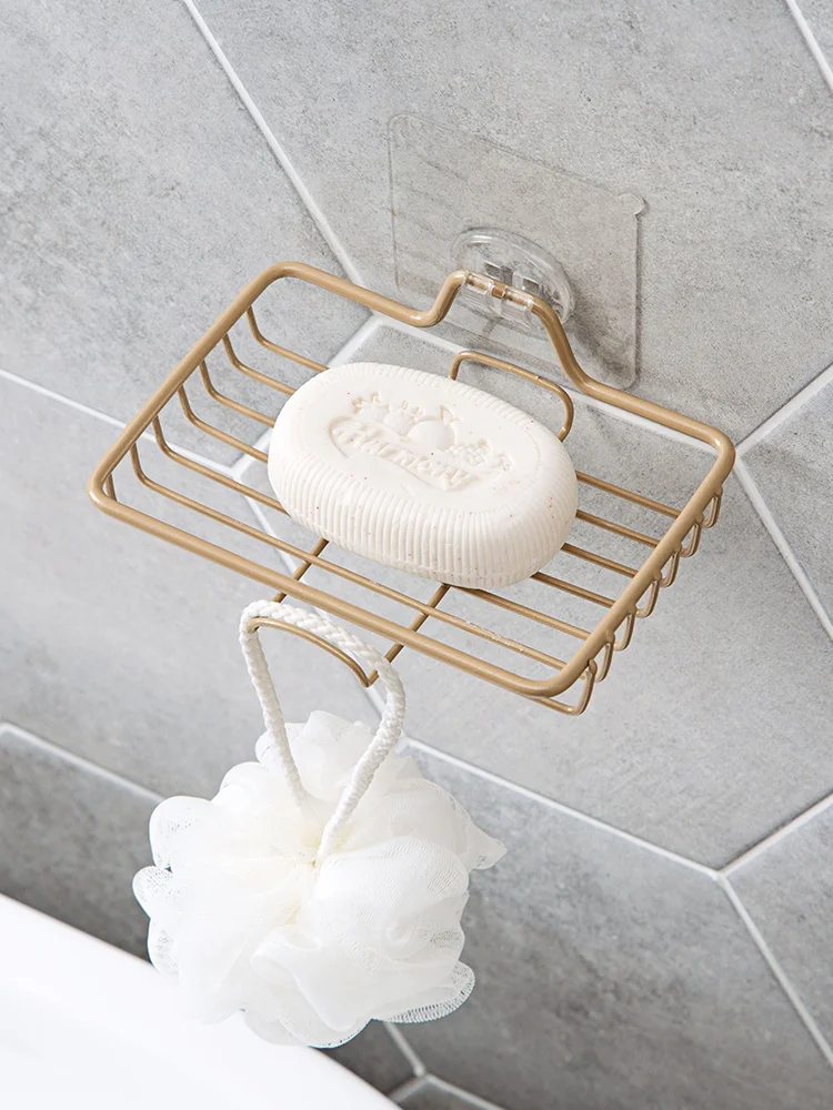 High Quality Soap Rack Wall Mounted Soap Holder Stainless Steel Soap Sponge Dish Bathroom Accessories Soap Dishes Self Adhesive
High Quality Soap Rack Wall Mounted Soap Holder Stainless Steel Soap Sponge Dish Bathroom Accessories Soap Dishes Self Adhesive