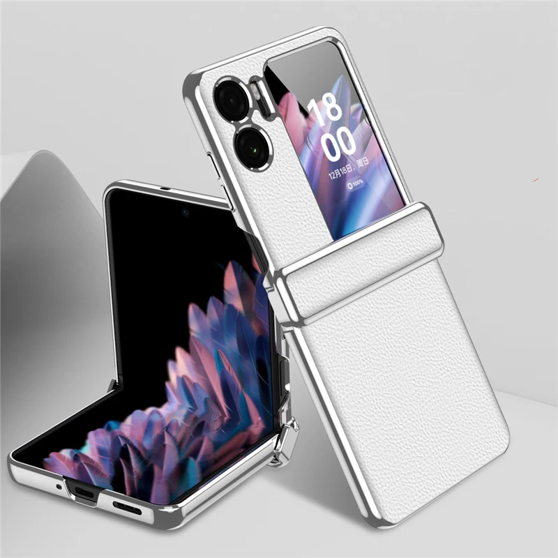Чехол с петлями из зернистой кожи для OPPO Find N2 Flip Чехол Plating Hard Plastic 360 Anti drop Fundas для OPPO Find N2 Flip 5G
Чехол с петлями из зернистой кожи для OPPO Find N2 Flip Чехол Plating Hard Plastic 360 Anti drop Fundas для OPPO Find N2 Flip 5G