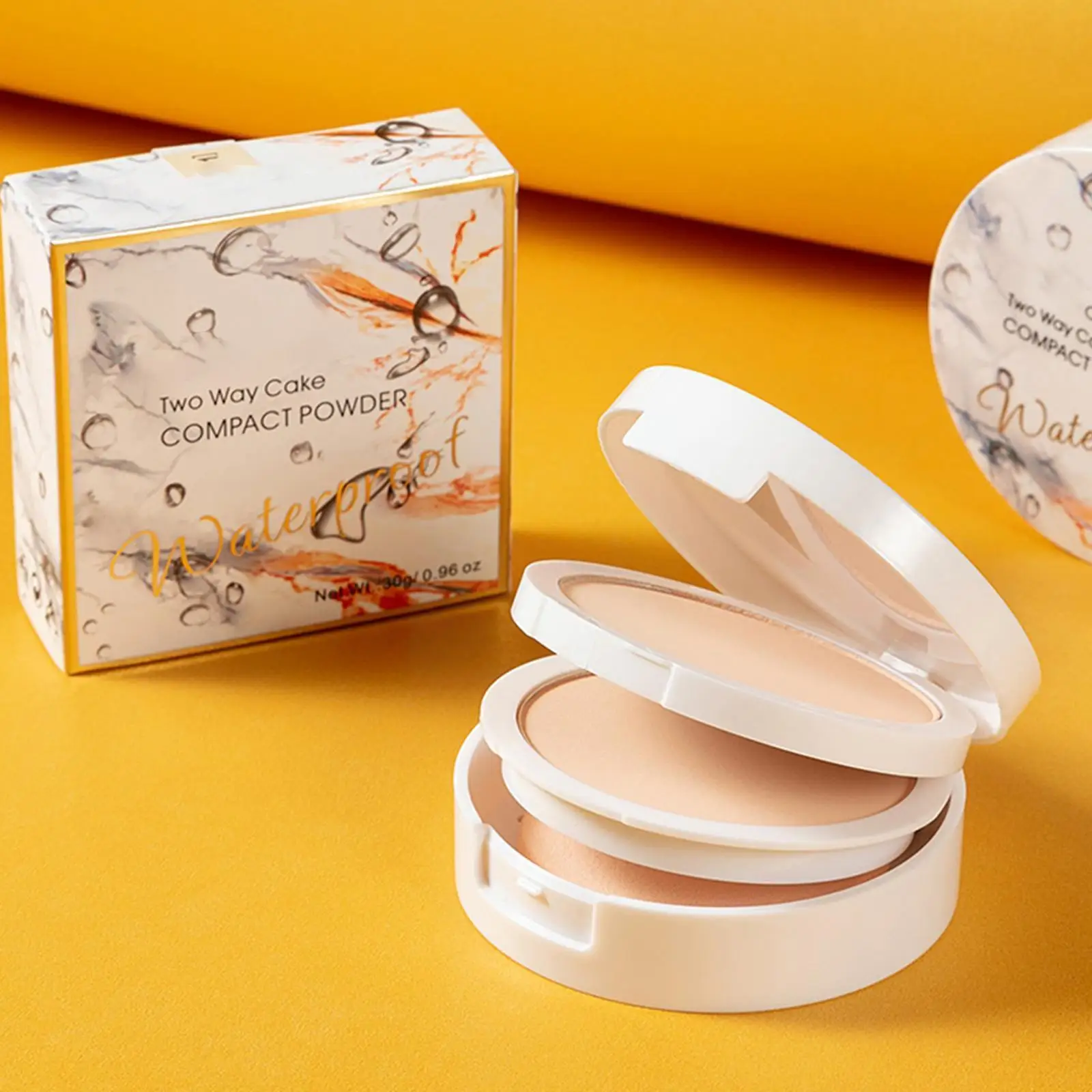 Double-layer Compact Powder Face Setting Powder Cushion Powder Basic Powder Brightening Cosmetics Compact Matte Skin Y5f5
Double-layer Compact Powder Face Setting Powder Cushion Powder Basic Powder Brightening Cosmetics Compact Matte Skin Y5f5