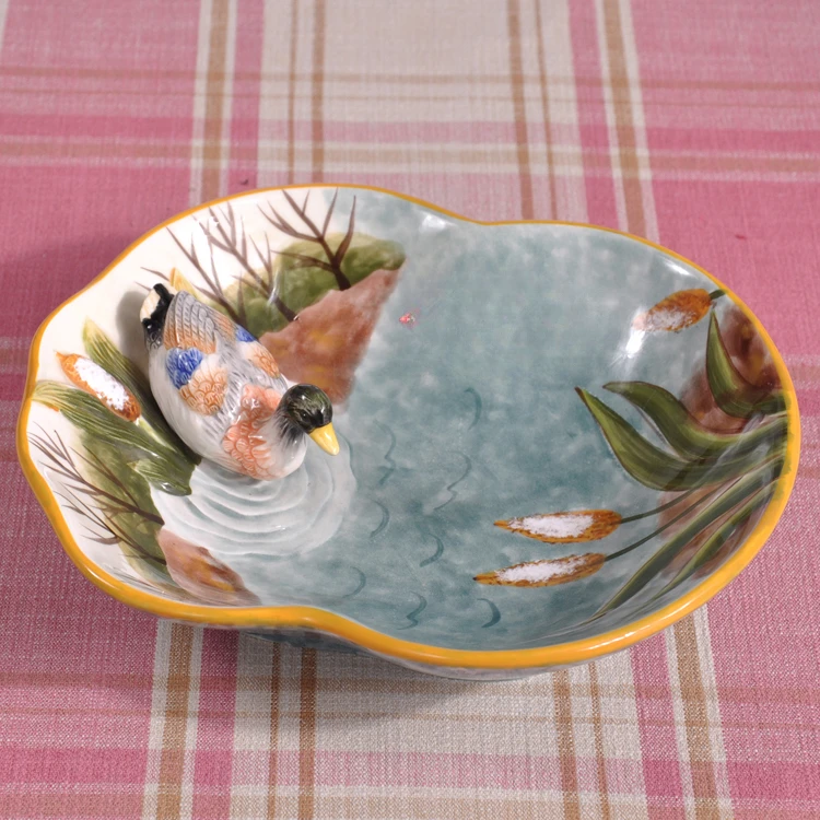 Jubao Pan Duck White Goose Ceramic Candy Bowl Fruit Snack Bowl Fruit Bowl Guazi Candy Bowl
Jubao Pan Duck White Goose Ceramic Candy Bowl Fruit Snack Bowl Fruit Bowl Guazi Candy Bowl