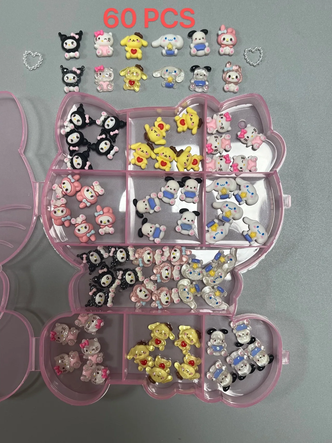 Розовая коробка 3D мульти-форма Sanrio Kitty Kuromis полимерные украшения для ногтевого дизайна кавайные Аксессуары Инструмент для маникюра акрилов...
Розовая коробка 3D мульти-форма Sanrio Kitty Kuromis полимерные украшения для ногтевого дизайна кавайные Аксессуары Инструмент для маникюра акрилов...