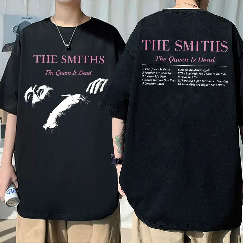 The Smiths The Queen Is Dead Double Sided Print Tshirt Punk Rock Band 1980's Indie, Morrissey T-shirts Men Women Oversized Tees
The Smiths The Queen Is Dead Double Sided Print Tshirt Punk Rock Band 1980's Indie, Morrissey T-shirts Men Women Oversized Tees