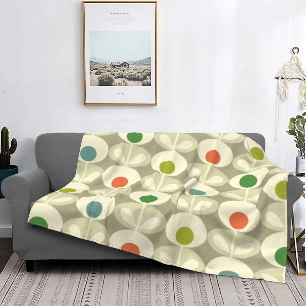 Flannel Mid Century Modern Multi Stem Throw Blanket for Home Bedroom Sofa Couch Super Soft Lightweight Flowers Blankets Warm
Flannel Mid Century Modern Multi Stem Throw Blanket for Home Bedroom Sofa Couch Super Soft Lightweight Flowers Blankets Warm