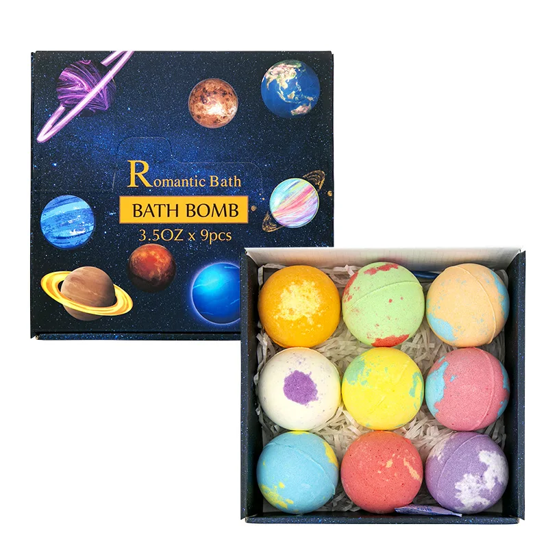 Bath Salt Ball 9PCS Bubble Bath Ball Shower Bomb Skin Essential Oil Moisturizing Exfoliating Natural Bath Bombs Gift Set
Bath Salt Ball 9PCS Bubble Bath Ball Shower Bomb Skin Essential Oil Moisturizing Exfoliating Natural Bath Bombs Gift Set
