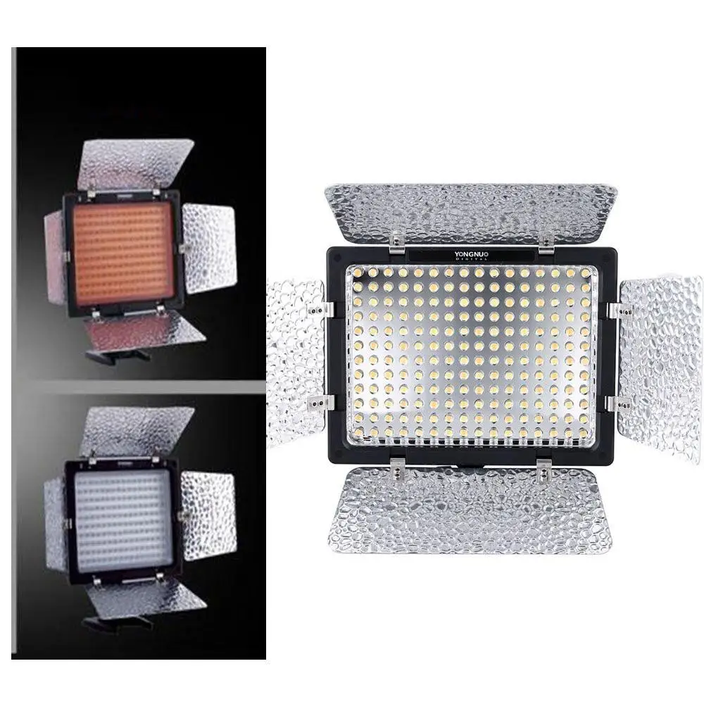 Yongnuo YN160 III LED Video Light Annular Lamp for Mini Camera Smartphone Rng Light With Handled LED Bulbs Photography Lighting
Yongnuo YN160 III LED Video Light Annular Lamp for Mini Camera Smartphone Rng Light With Handled LED Bulbs Photography Lighting