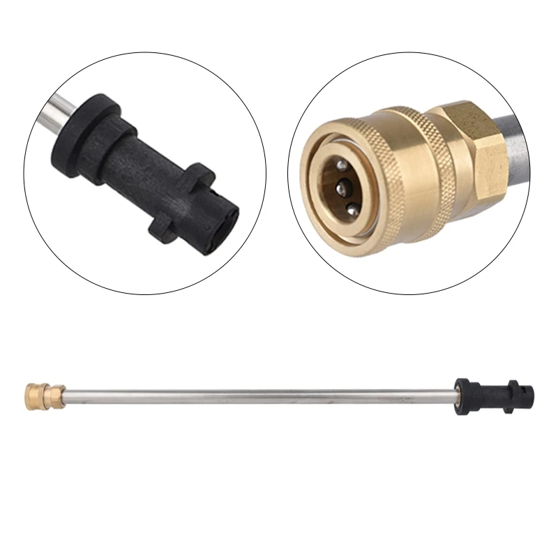 High Pressure Water Gun Extension Rod for Karcher Stainless Steel 1/4 Inch Quick Plug 40cm Water Gun Head Extension Rod M4YD
High Pressure Water Gun Extension Rod for Karcher Stainless Steel 1/4 Inch Quick Plug 40cm Water Gun Head Extension Rod M4YD
