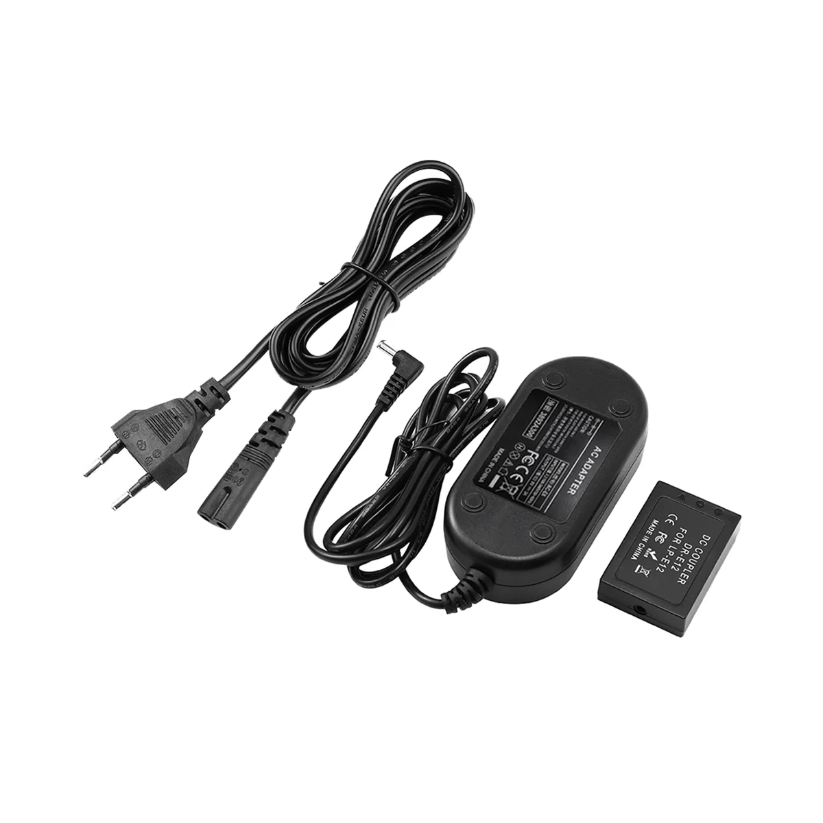LP-E12 Dummy Battery for Canon EOS M M2 M10 M50 M100 M200 Mark II Camera Dummy Coupler EU Plug
LP-E12 Dummy Battery for Canon EOS M M2 M10 M50 M100 M200 Mark II Camera Dummy Coupler EU Plug