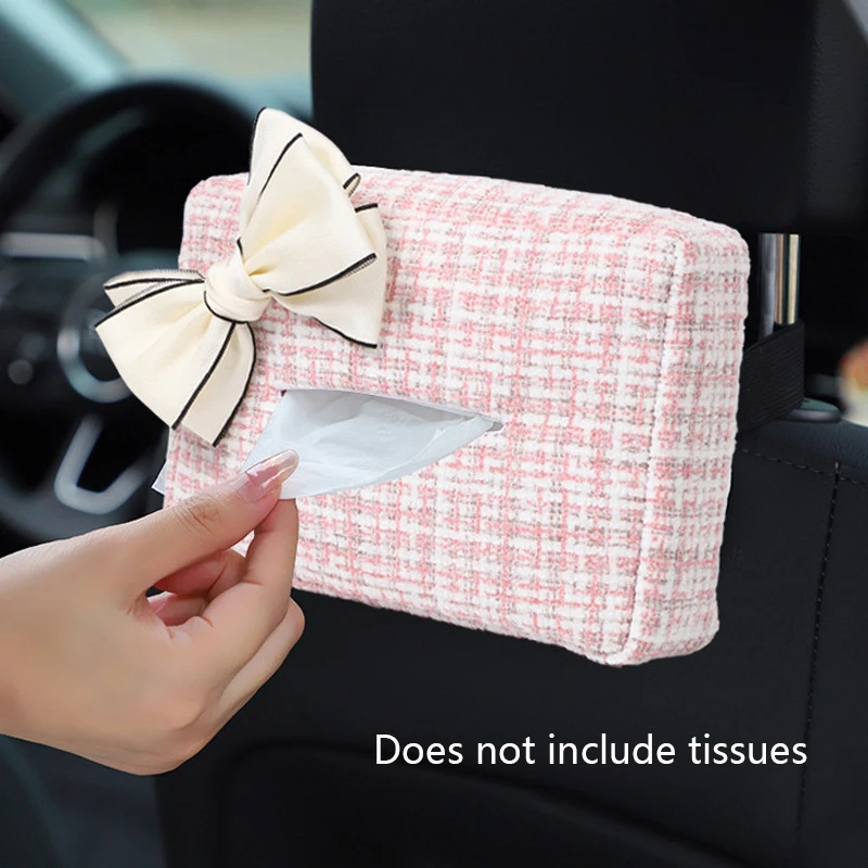 1x Cute Pink Bow Car Tissue Box Home Rectangular Car Tissue Bag Sun Visor Pendant Box Napkin Organizer Car Accessories
1x Cute Pink Bow Car Tissue Box Home Rectangular Car Tissue Bag Sun Visor Pendant Box Napkin Organizer Car Accessories