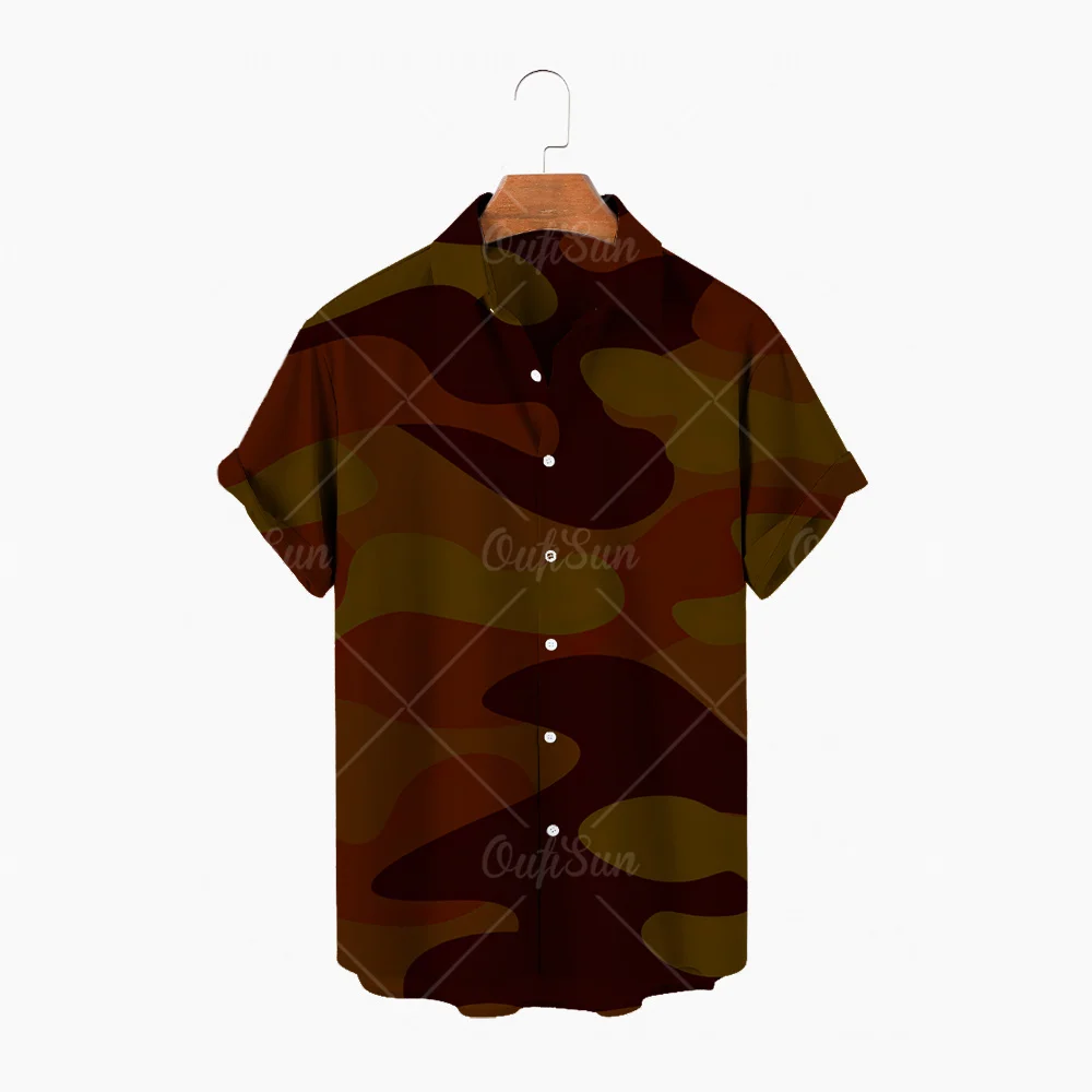 2022 Men's Shirt Men's Hawaiian Casual One Button Shirt Camo Print Short Sleeve Beach Tops Camicias
2022 Men's Shirt Men's Hawaiian Casual One Button Shirt Camo Print Short Sleeve Beach Tops Camicias