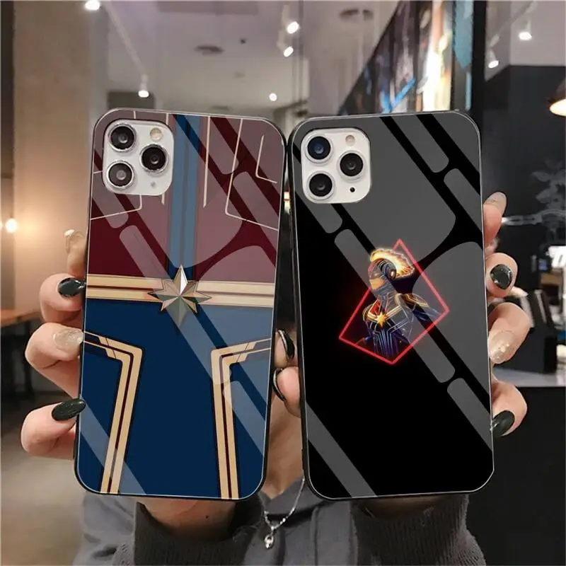 Avengers Characters Captain Marvel Phone Case Tempered Glass For iPhone 13 12 Mini 11 Pro XR XS MAX 8 X 7 Plus SE 2020 Cover
Avengers Characters Captain Marvel Phone Case Tempered Glass For iPhone 13 12 Mini 11 Pro XR XS MAX 8 X 7 Plus SE 2020 Cover