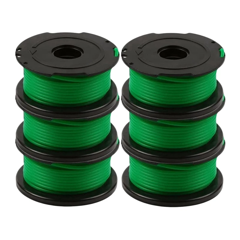 Lawn Trimmer Line, 6 Pcs Thread Spools For Black And Grass Trimmer, 5.9 M Length, Diameter 2 Mm
Lawn Trimmer Line, 6 Pcs Thread Spools For Black And Grass Trimmer, 5.9 M Length, Diameter 2 Mm
