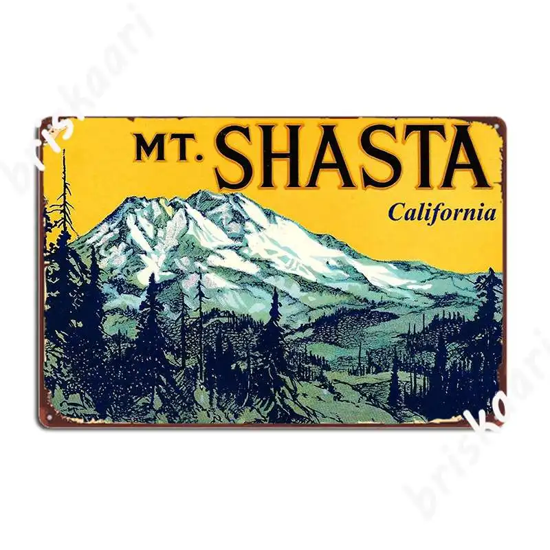 Mount Shasta California Vintage Travel Decal Metal Plaque Poster Garage Club Plaques Pub Custom Tin Sign Poster
Mount Shasta California Vintage Travel Decal Metal Plaque Poster Garage Club Plaques Pub Custom Tin Sign Poster