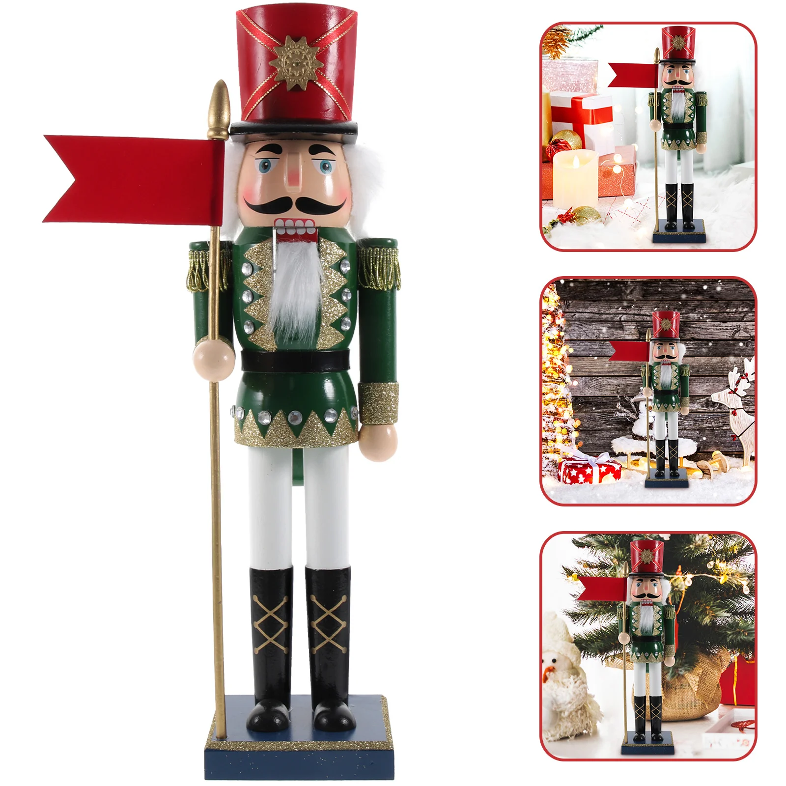 Accessories Xmas Party Favor Wood Nutcracker Craft Nutcrackers Decorations Traditional
Accessories Xmas Party Favor Wood Nutcracker Craft Nutcrackers Decorations Traditional