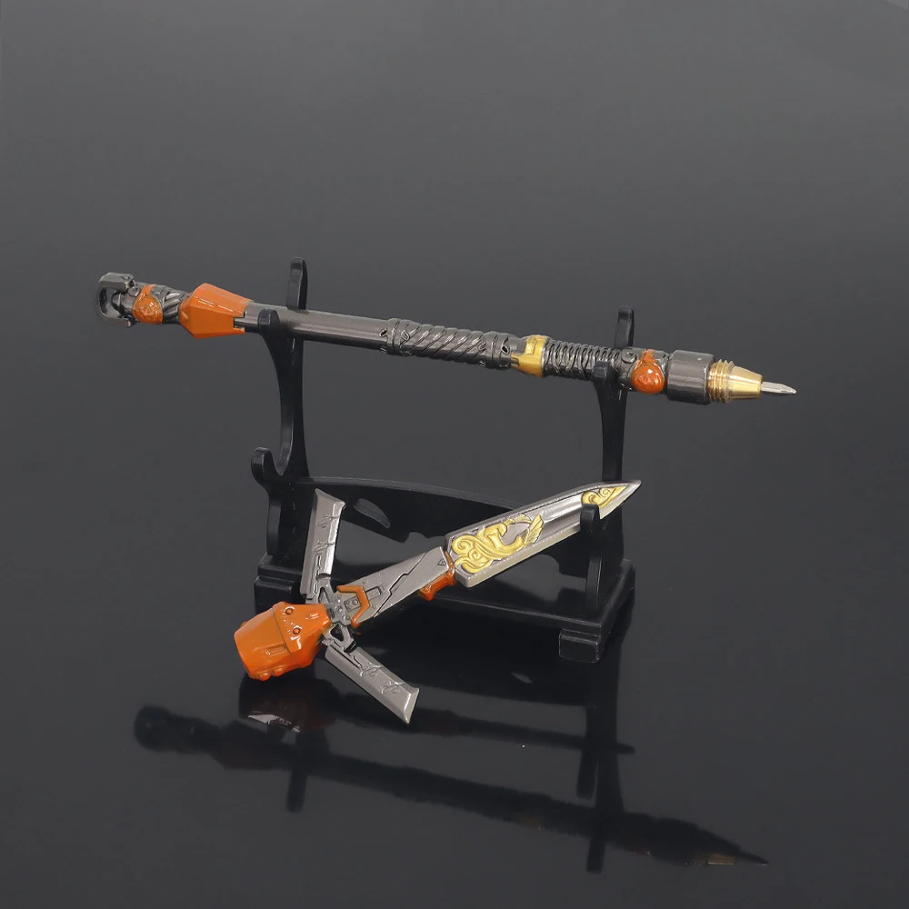 20cm New Apex Legend Valkyrie Heirloom Legacy Spear Pen Weapon Game Octane Katana Samurai Sword Hallowmas Boy Gift Toy for lids
20cm New Apex Legend Valkyrie Heirloom Legacy Spear Pen Weapon Game Octane Katana Samurai Sword Hallowmas Boy Gift Toy for lids